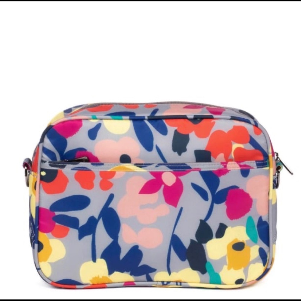 LUG~Wildflower Multi~Carousel XL 2~Crossbody, featuring a Charm Bar strap~NWT - Picture 4 of 16
